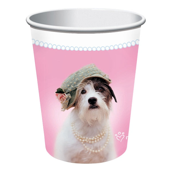 Rachael Hale Glamour Dogs Cups, 9 ounce, 8 count