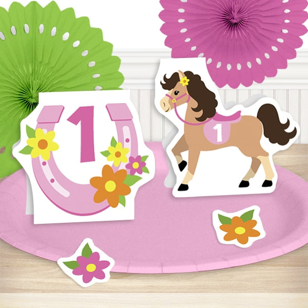 Birthday Direct's Little Pony 1st Birthday DIY Table Decoration