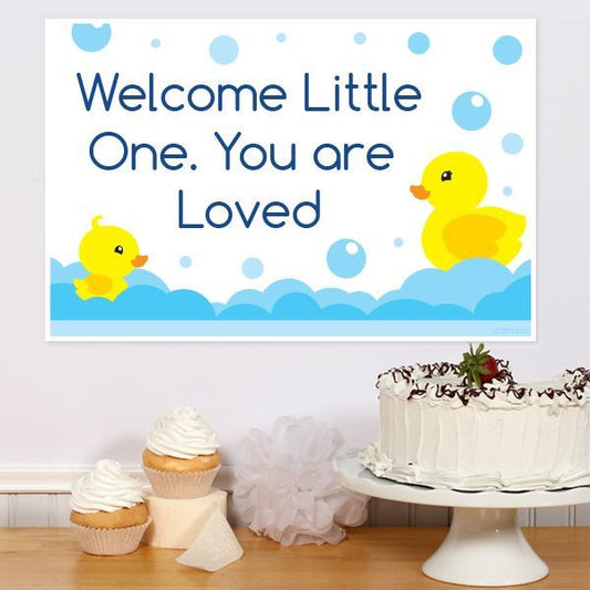 Birthday Direct's Little Ducky Baby Shower Custom Sign