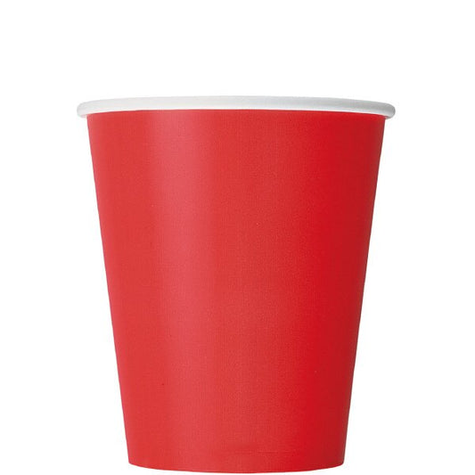 Ruby Red Cups, 9 oz, 8 ct