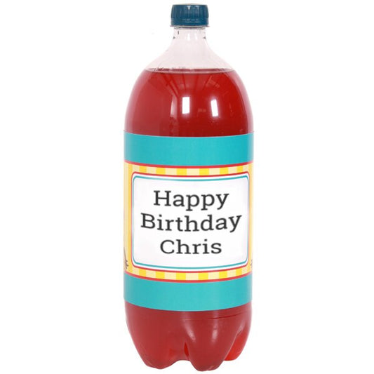 Birthday Direct's Monkey Cute Party Custom Bottle Labels