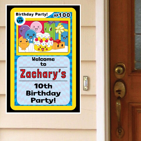 Birthday Direct's Partymon Birthday Custom Door Greeter