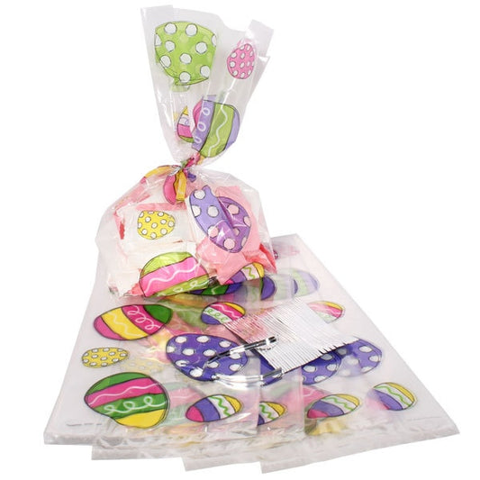 Easter Chick Cello Bags, 11.5 x 5 inch, set of 20