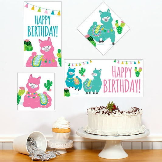 Birthday Direct's Alpaca Birthday Sign Cutouts