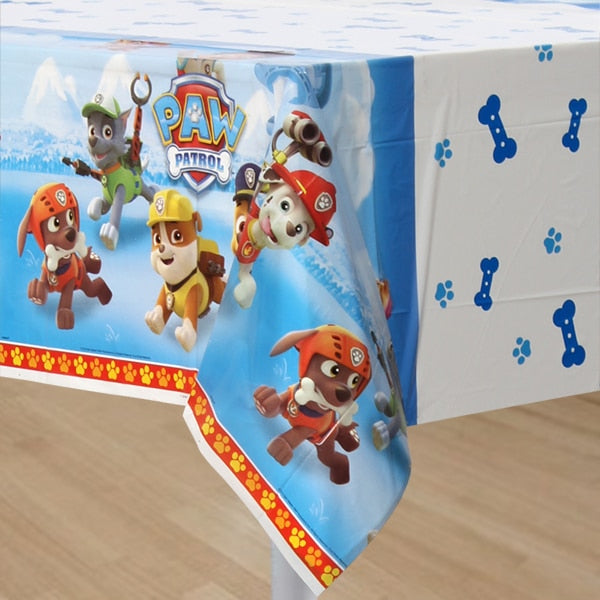Paw Patrol Table Cover, 54 x 84 inch, each