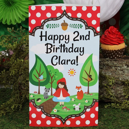 Birthday Direct's Little Red Robin Hood Party Custom Centerpiece