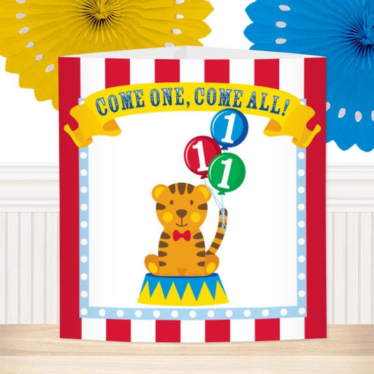Birthday Direct's Big Top Circus 1st Birthday Centerpiece