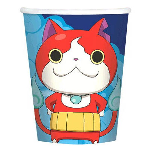 Yo-Kai Watch Cups, 9 ounce, 8 count