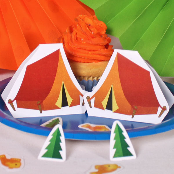 Birthday Direct's Camping Party DIY Table Decoration