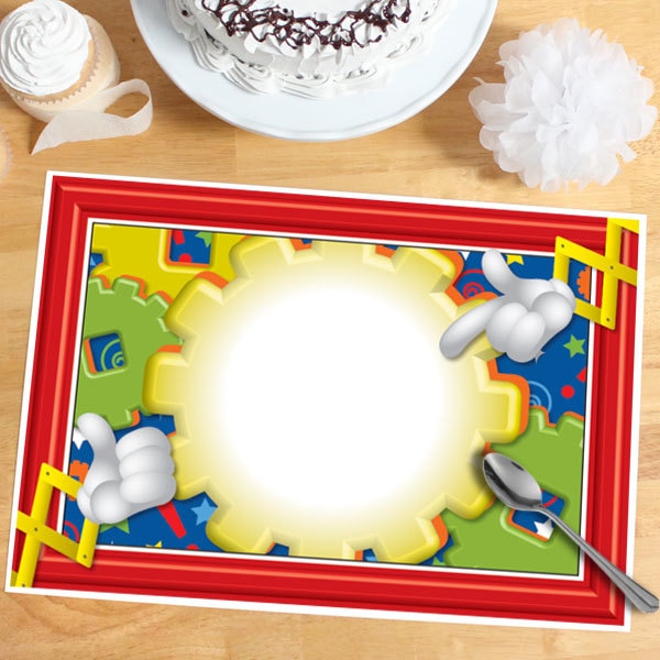 My Clubhouse Party Placemat, 8.5x11 Printable PDF Digital Download by Birthday Direct