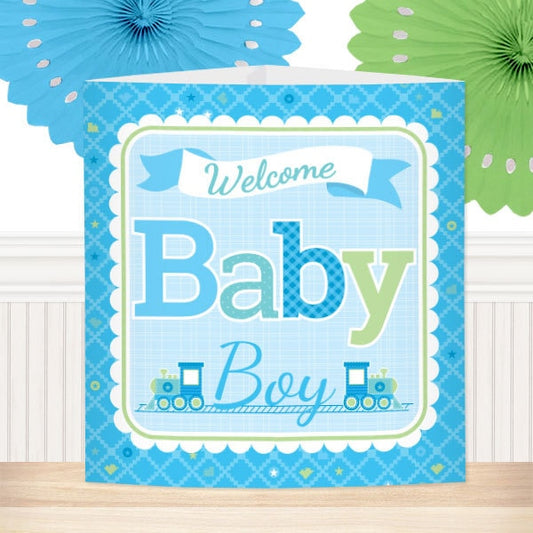 Birthday Direct's Welcome Baby Shower Boy Centerpiece