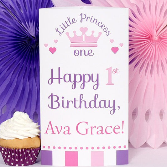 Birthday Direct's Little Princess 1st Birthday Custom Centerpiece