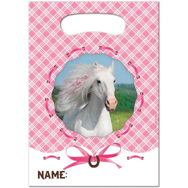 Horse Style Treat Bags, 9 inch, 8 count