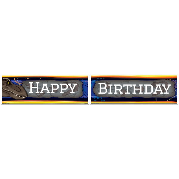 Birthday Direct's Jurassic Dinosaurs Birthday Two Piece Banners