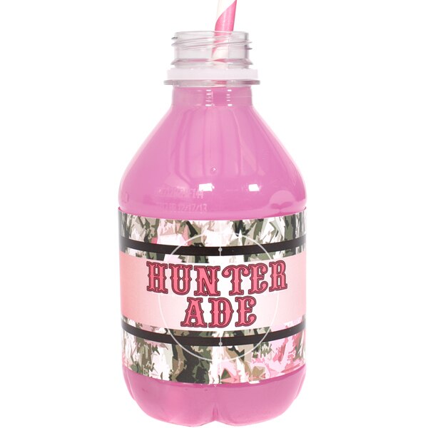 Birthday Direct's Camouflage Pink Party Water Bottle Labels