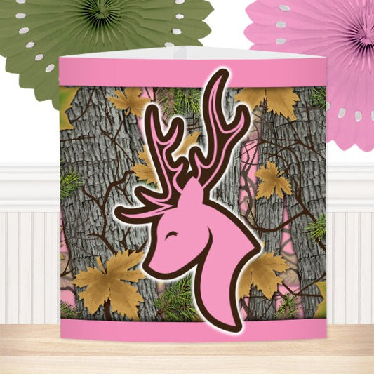Birthday Direct's Camouflage Pink Party Centerpiece