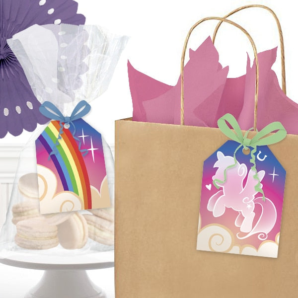 Birthday Direct's Cloud Pony Party Favor Tags