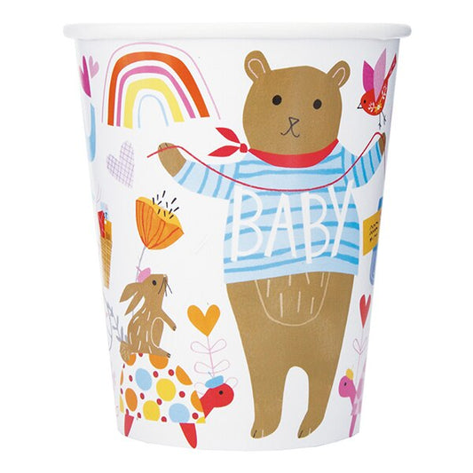 Zoo Baby Cups, 9 oz, 8 ct