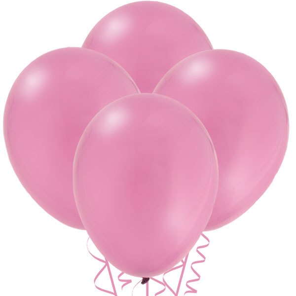 Pink Latex Balloons, 12 inch, set of 15
