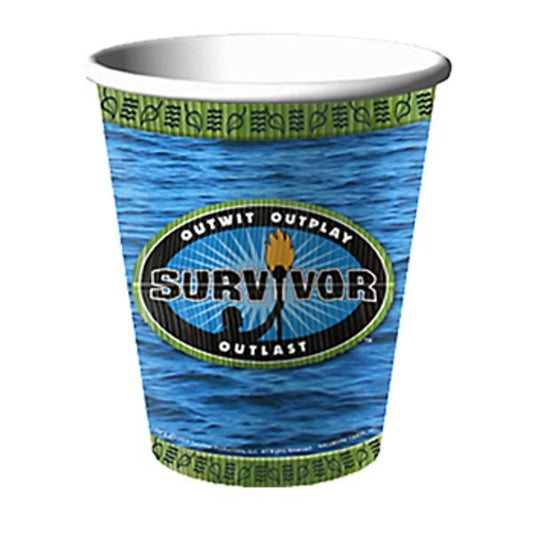 Survivor Cups, 9 oz, 8 ct