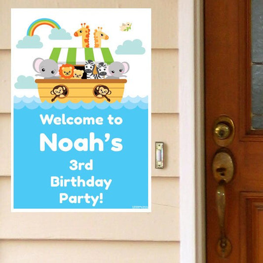 Birthday Direct's Noah's Ark Party Custom Door Greeter