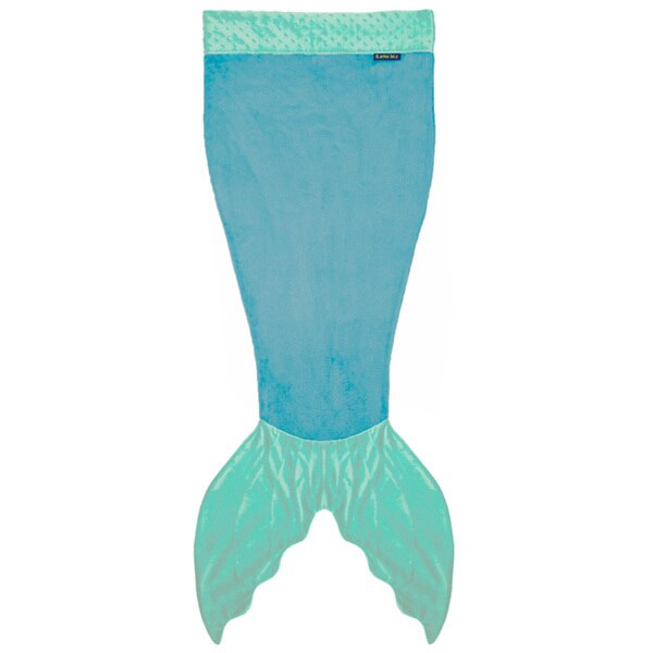 Blankie Tail Mermaid Blanket, Aqua, ages 5-12, favor, each
