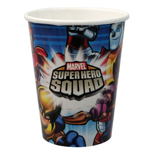 Marvel Super Hero Squad Cups, 9 oz, 8 ct