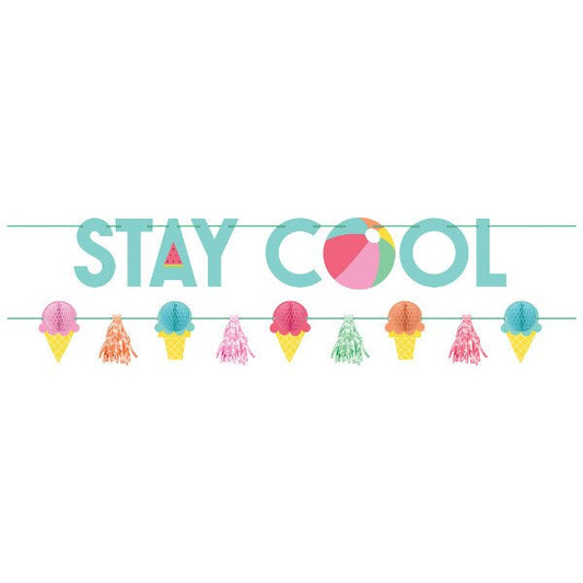 Chillin Stay Cool 2-Banner Kit, 6 feet, each
