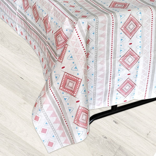 Boho Adventure Girl Table Cover, 54 x 108 inch