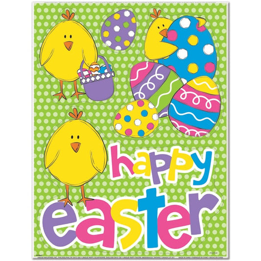 Easter Chick Window Clings