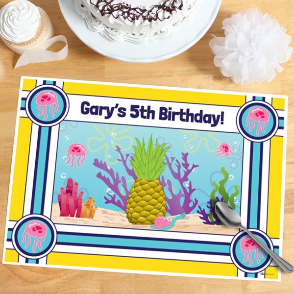 Birthday Direct's Sandy Town Party Custom Placemats