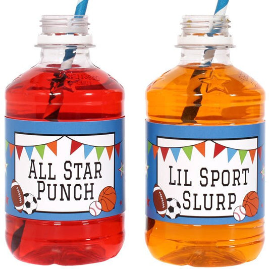 Birthday Direct's Little Sport Party Water Bottle Labels