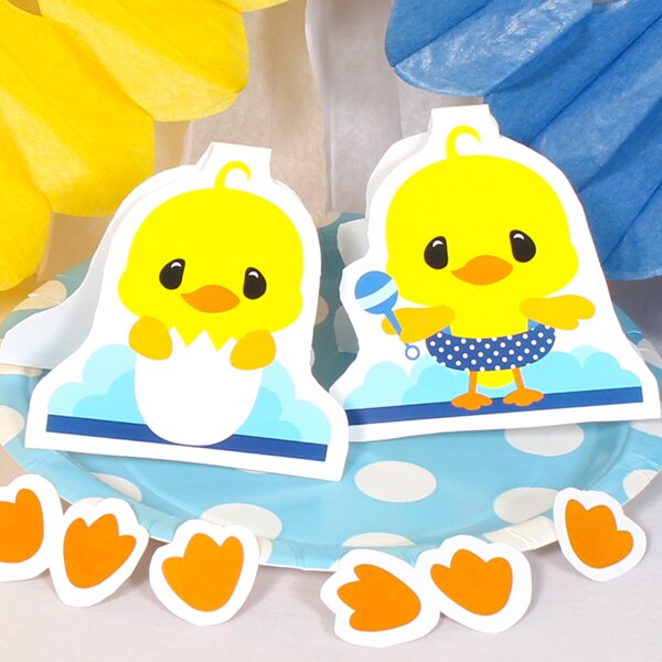 Birthday Direct's Little Ducky Baby Shower DIY Table Decoration
