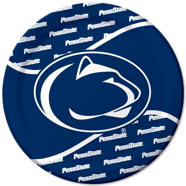 Penn State Nittany Lions Dinner Plates, 9 inch, 8 count