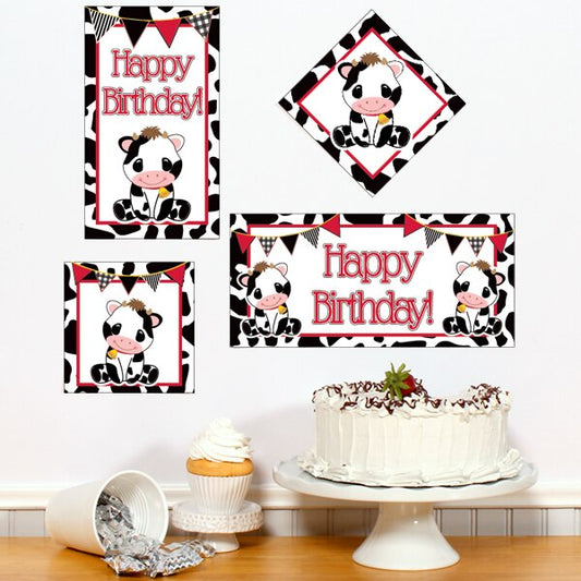 Birthday Direct's Cow Birthday Sign Cutouts