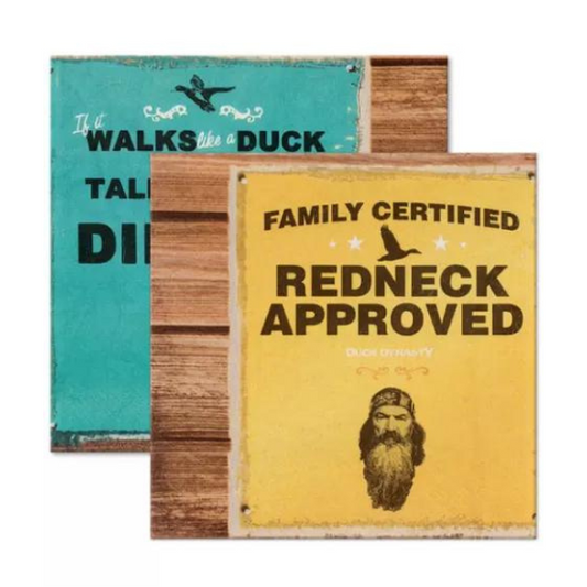 Duck Dynasty Lunch Napkins, 6.5 inch fold, set of 16
