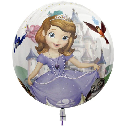 Sofia The First Bubble Balloon, 22 inch, each
