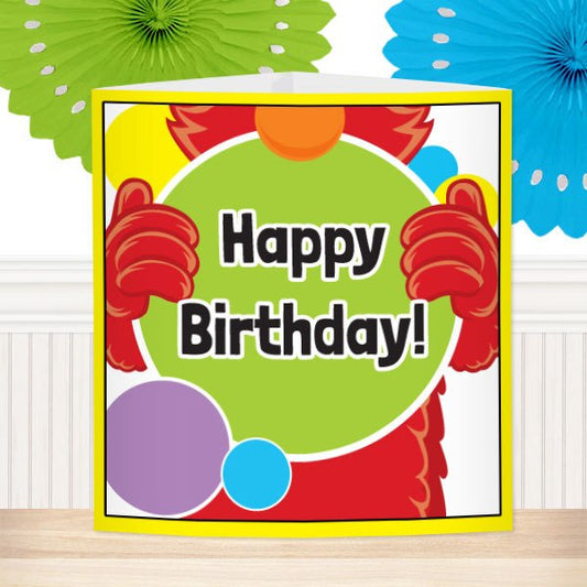 Birthday Direct's Little Monster Birthday Street Birthday Centerpiece