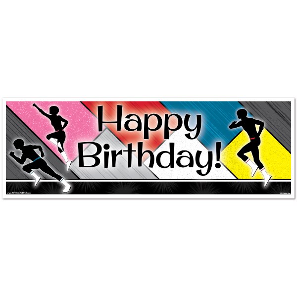 Power Ninja Birthday Tiny Banner, 8.5x11 Printable PDF Digital Download by Birthday Direct