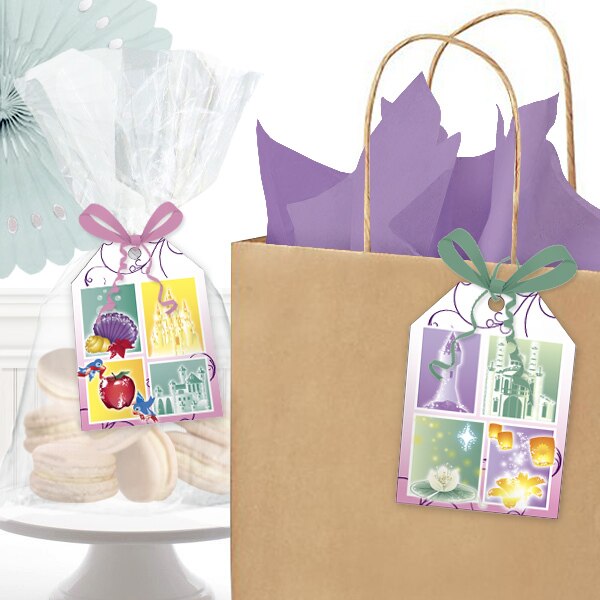 Birthday Direct's Princess Castle Party Favor Tags