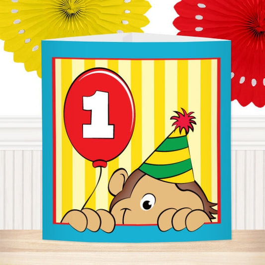 Birthday Direct's Monkey Cute 1st Birthday Centerpiece