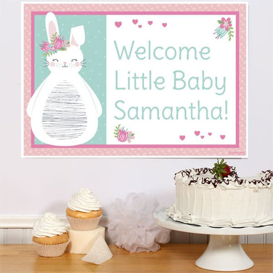 Birthday Direct's Bunny Party Custom Sign