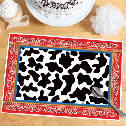 Birthday Direct's Cowpoke Boy Party Placemats