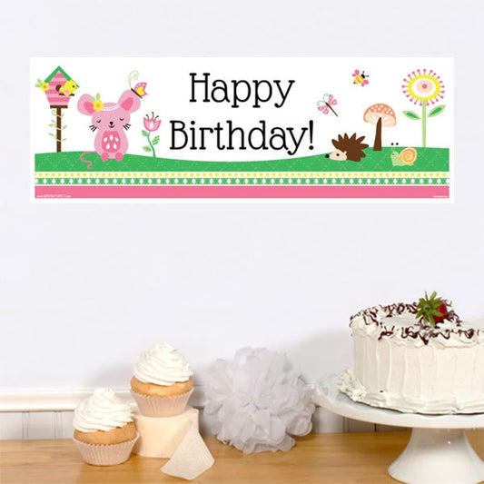 Birthday Direct's Little Garden Birthday Tiny Banners