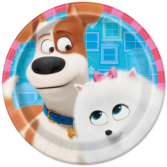 The Secret Life of Pets 2 Dinner Plates, 9 inch, 8 count