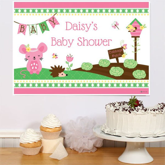 Birthday Direct's Little Garden Baby Shower Custom Sign