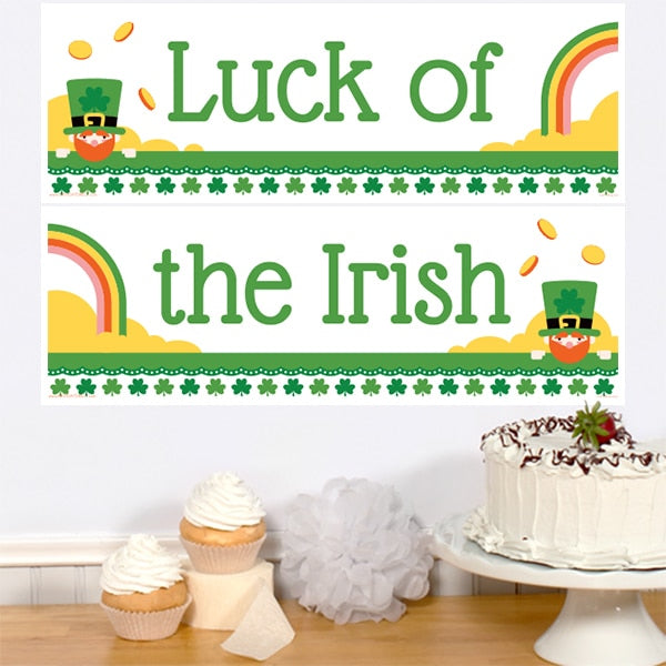 Birthday Direct's St Patrick Party Two Piece Banners