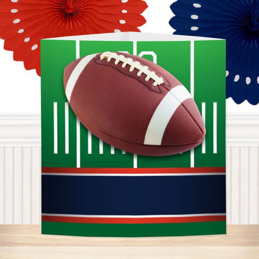 Birthday Direct's Football Team Navy and Red Party Centerpiece