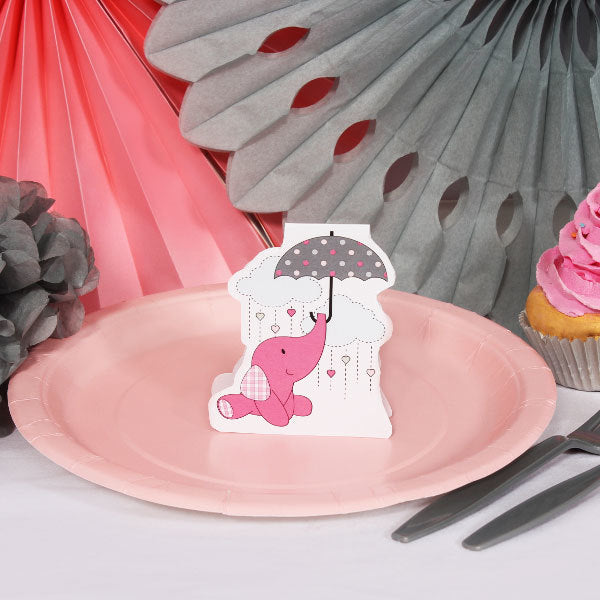 Birthday Direct's Elephant Baby Shower Pink DIY Table Decoration