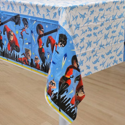 Incredibles 2 Table Cover, 54 x 96 inch